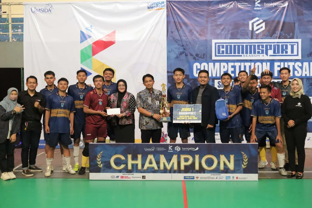 Ajang Commsport Umsida Jadi Wadah Bakat Futsal Pelajar se-Jawa Timur