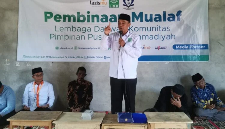 Kolaborasi LDK dan Lazismu PP Muhammadiyah Hadirkan Mualaf Learning Center di Pedalaman Jambi