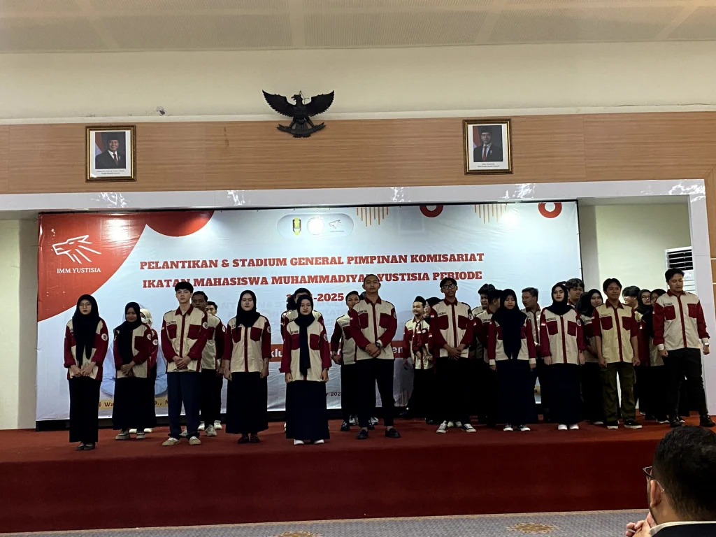 Resmi Dilantik, PK IMM Yustisia Tegaskan Komitmen Berorganisasi