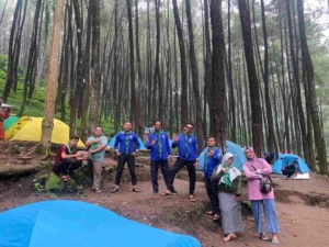 Satukan Visi, Pengurus HW Balongpanggang Gelar Camping Bersama