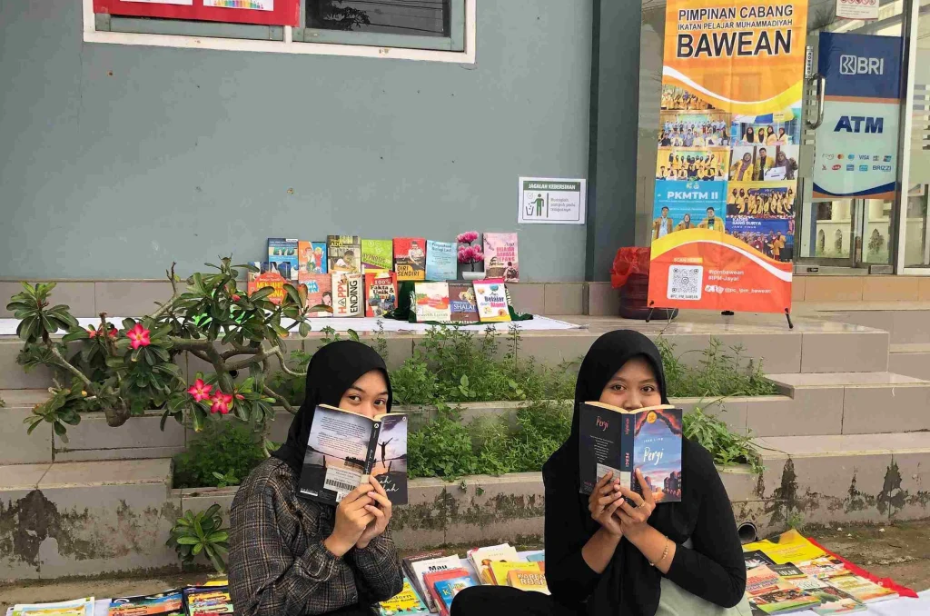 Pena Area PC IPM Bawean: Serunya Membaca dan Mewarnai Gratis