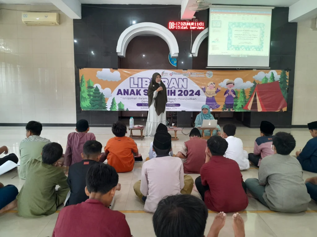 Sambut Tahun Baru, Murid SDM Limas Belajar Pendidikan Masa Pubertas