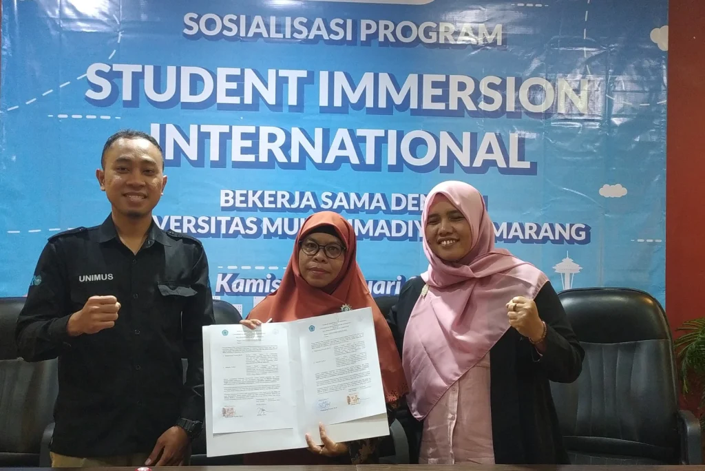MTs Muhammadiyah 15 Al Mizan Lamongan Teken MOU Dengan Universitas Muhammadiyah Semarang