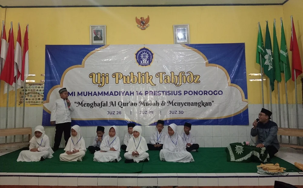 MIM 14 Prestisius Gelar Uji Publik Tahfidz Juz 30, Cetak Generasi Qur’ani Berprestasi