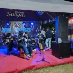 Band SMK Muda Kediri Unjuk Gigi di Festival Thrift Gumul Kediri