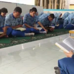 Siswa SMP Muhammadiyah 1 Blitar Sambut Tahun Baru Dengan Khotmil Quran