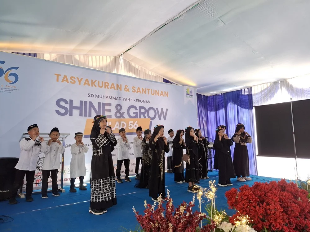 Ada yang Bikin Merinding di Milad SD Muhammadiyah 1 Kebomas