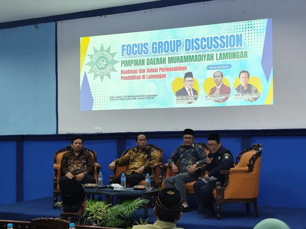Muhammadiyah Lamongan Selenggarakan FGD Pendidikan, Sebelas Sekolah Dinyatakan Unggul