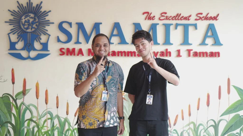 Welcome to Smamita: Direktur Sambut Kehadiran Guest Teacher dari New Zealand