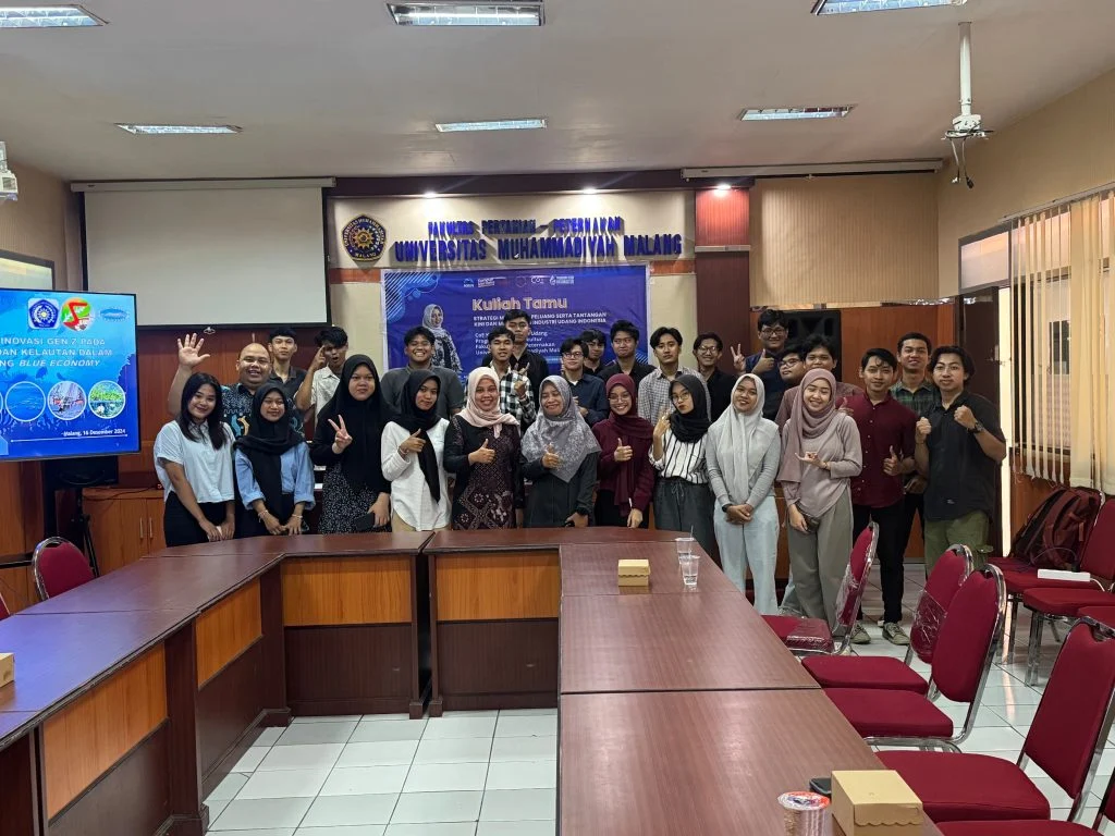 Hadirkan Shrimp Club Indonesia, Perkuat Peserta CoE Udang UMM