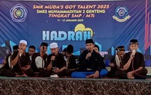 Hadrah SMK Muda Genteng Semarakkan Ajang SMK Muda’s Got Talent 2025