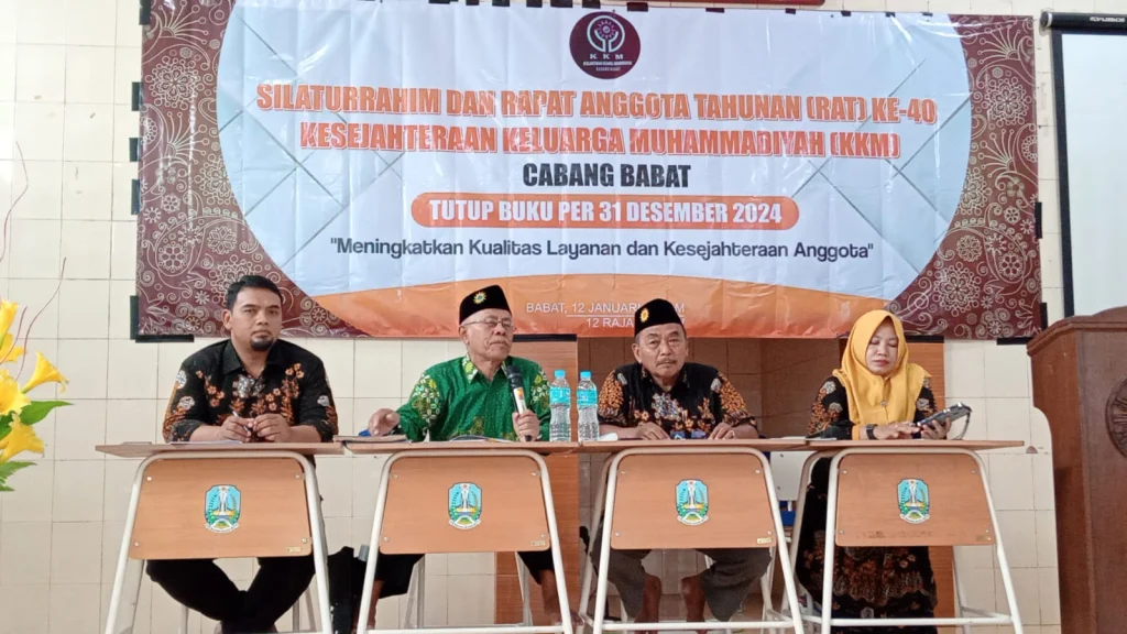 RAT ke-40 KKM Babat: Tingkatkan Layanan, Perkuat Sinergi Anggota