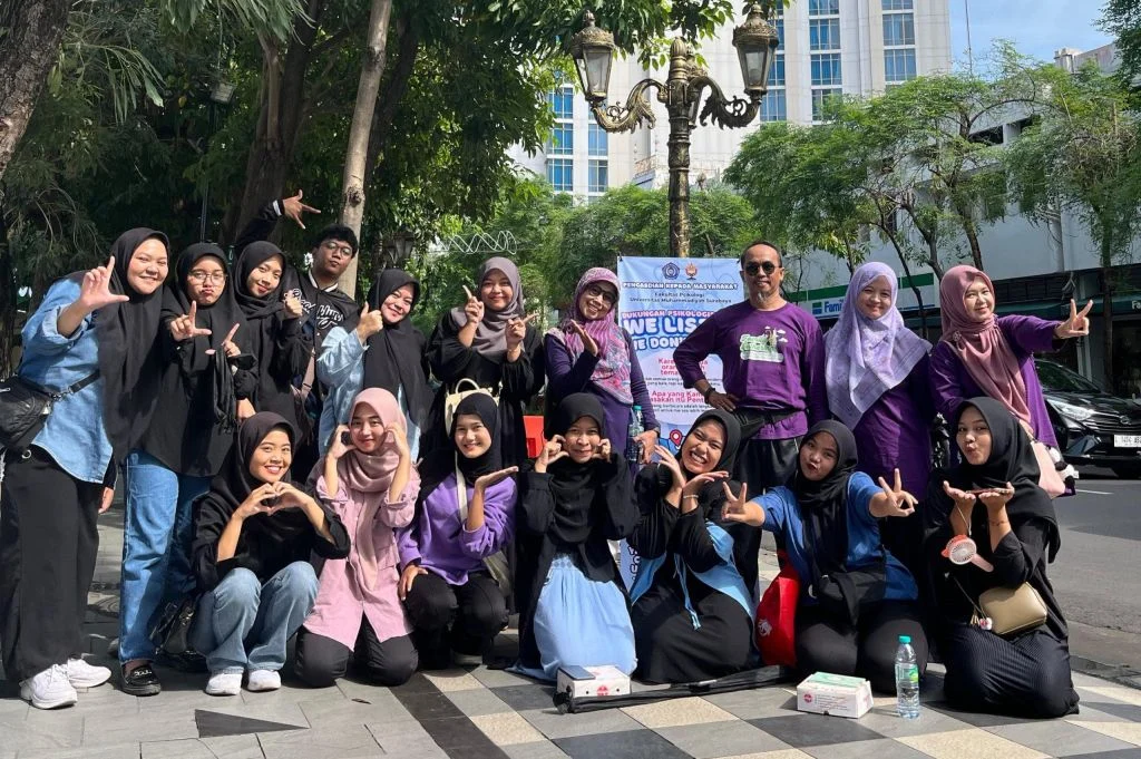 Rasakan Nyamannya Didengar, Psikologi UM Surabaya Adakan Konseling Gratis di CFD