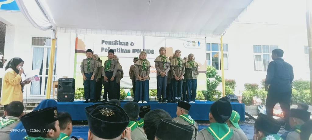 Perdana Pemilihan dan Pelantikan IPM Kids