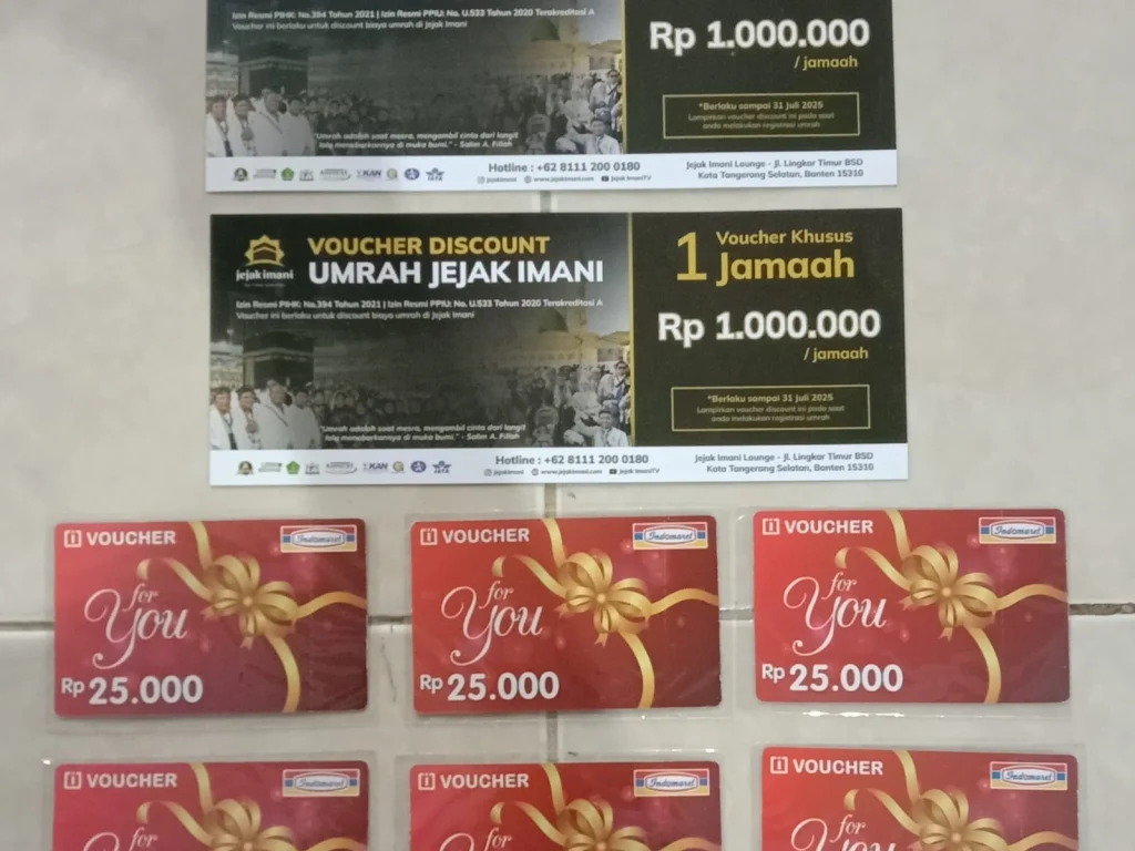 Inilah Pemenang Voucher Diskon Umroh dan Indomaret dari Kantin Tangguh PCM Kanigoro Kabupaten Blitar