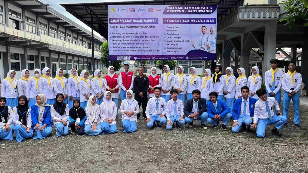 PMR Wira SMA Muha Genteng Giatkan Diklat dan Penempuhan Slayer Kuning