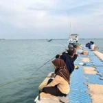 Refreshing Akhir Pekan, IPM Bawean Mancing Bareng