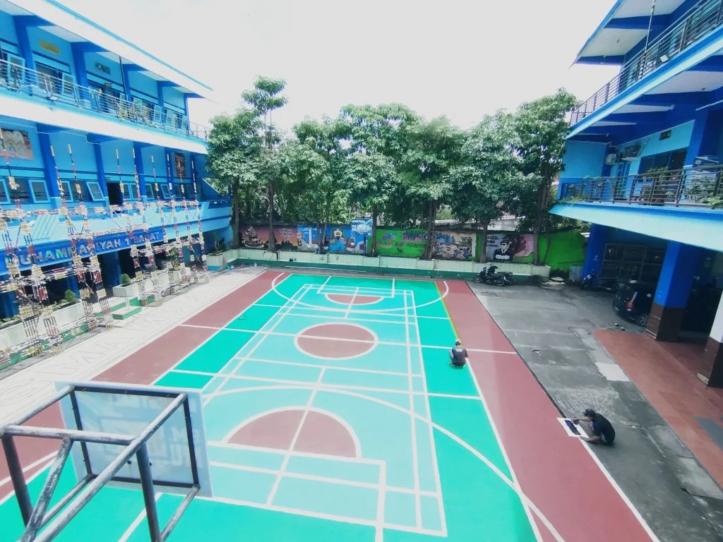 Cat Baru Lapangan, Songsong Gebyar Muhiba 2025 dengan Semangat Baru