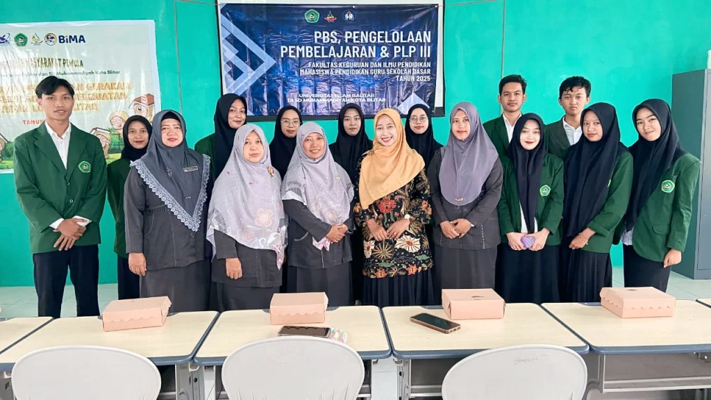 Mahasiswa UNISBA Adakan PBS, Pengelolaan Pembelajaran, dan PLP III di SD Muhammadiyah Kota Blitar