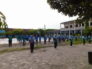 Smampat Gelar Senam Kesehatan Jasmani