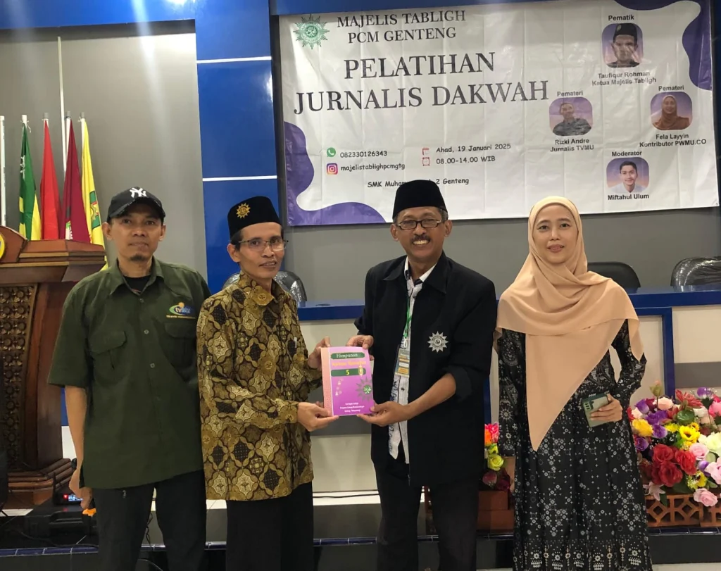 Buku Kultum Ramadhan Jadi Doorprize Istimewa di Acara Pelatihan Jurnalistik Dakwah