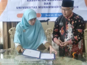 Teken MoU, UMG dan PDM Bangkalan Sepakat Tingkatkan Kapabilitas Masyarakat Madura