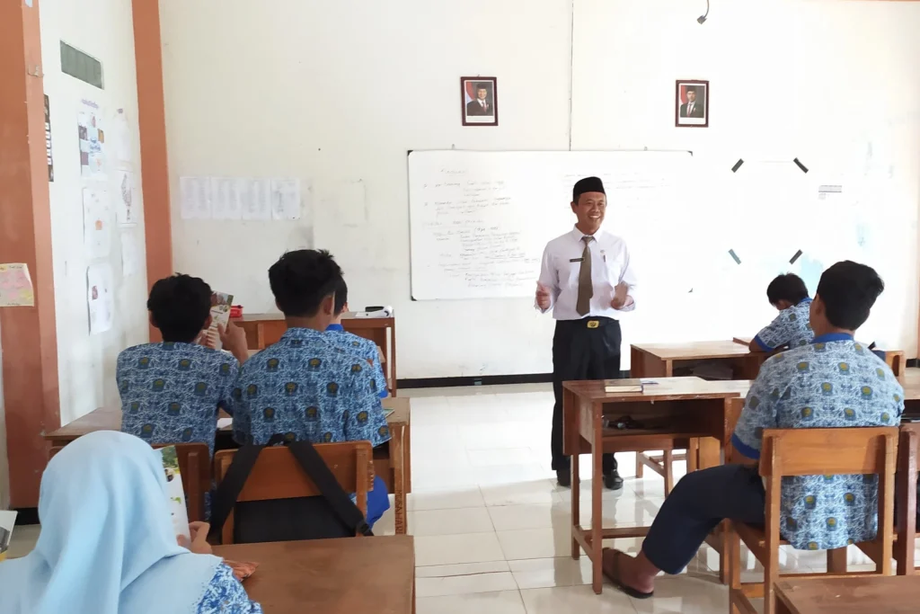 SMK Muhammadiyah 7 Gondanglegi Malang Sosialisasikan PPDB di SMP Muhammadiyah 1 Blitar