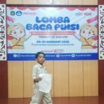 Murid SD Muhammadiyah Kota Blitar Mengikuti Lomba Baca Puisi Tingkat SD Se-Kota Blitar