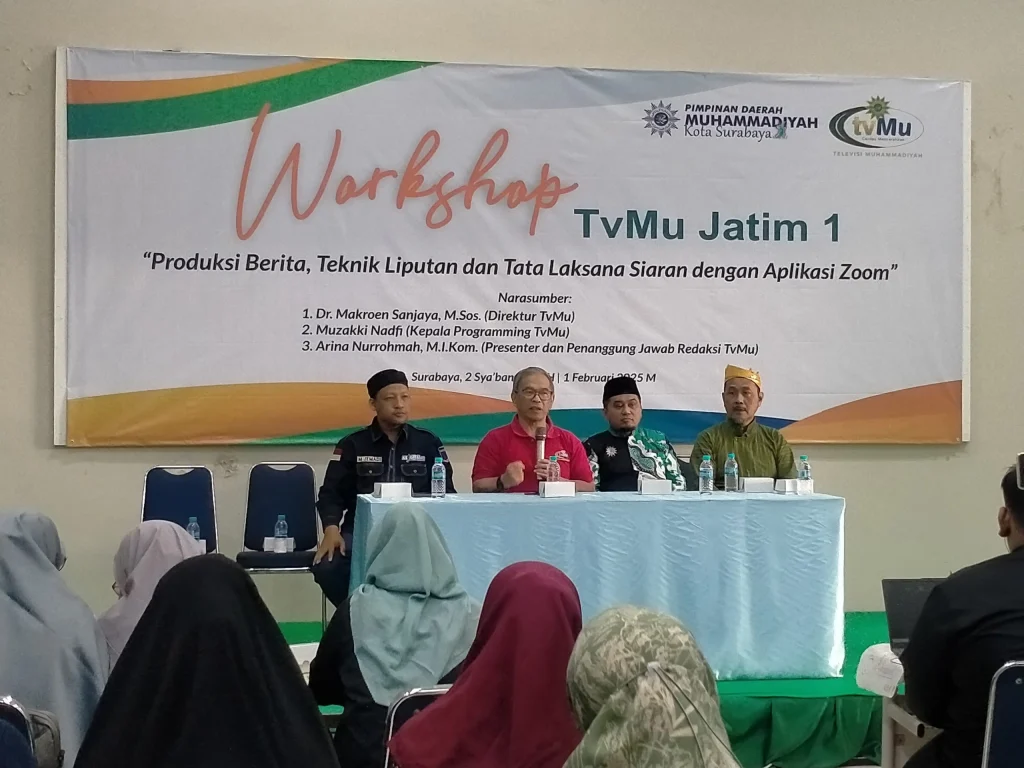 Workshop TvMu Jatim 1: Meningkatkan Kualitas Produksi Berita dan Siaran Digital