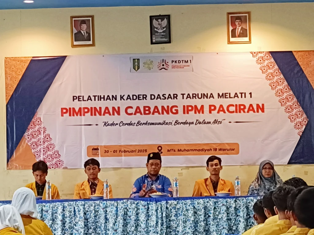 PC IPM Paciran Gelar PKDTM 1, Cetak Kader Cerdas dan Berdaya