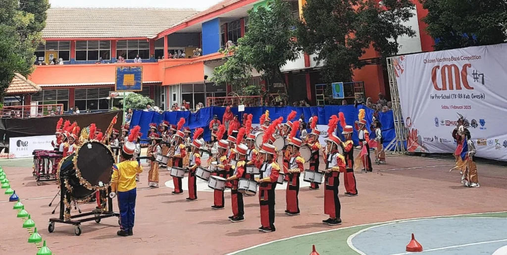 Gita Mentari Suci TK ABA 40 PPS Tampil Memukau di CMC Gresik