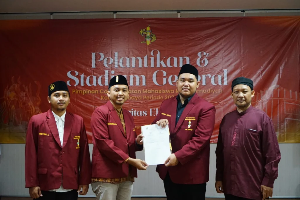 Sinergitas Elaborasi Menjadi Tema Pelantikan PC IMM Kota Surabaya Periode 2024-2025