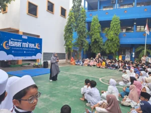 Peringati Isra Mikraj: SD Ikrom Gelar Lomba Paduan Suara Nasyid