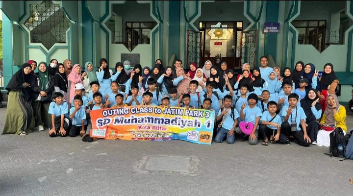 Outing Class SD Muhtar ke Jatim Park 3, Pelajari Bagaimana Kehidupan Prasejarah