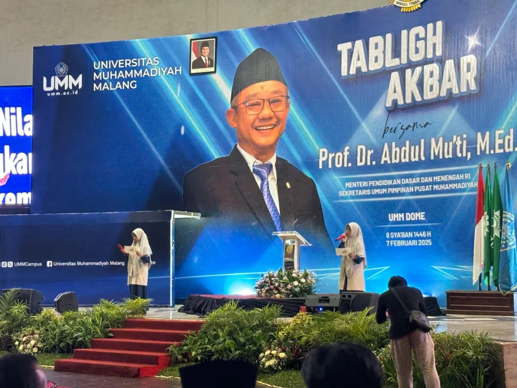Santri Pondok Internasional Abdul Malik Fadjar Ikut Mengisi Acara di Tabligh Akbar UMM