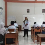 SMK PGRI 1 Kota Blitar Gencar Sosialisasi PPDB di SMP Muhammadiyah 1 Blitar