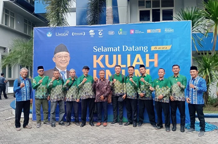 Kepala Sekolah/Madrasah Muhammadiyah dari Kabupaten Ponorogo Antusias Ikuti Kuliah Umum di Umsida