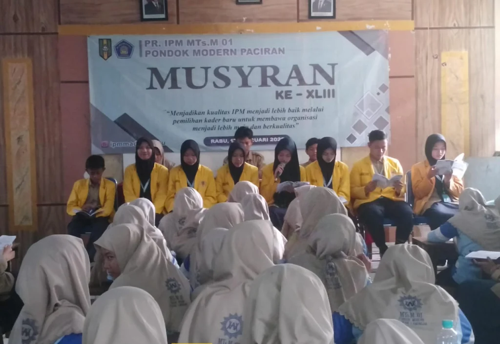 PR IPM MadtsaMutu Pondok Modern Paciran Sukses Gelar Musyran ke-43
