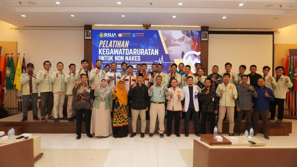 Pelatihan Kegawatdaruratan: PCPM se-Ponorogo Belajar Tangani Henti Jantung