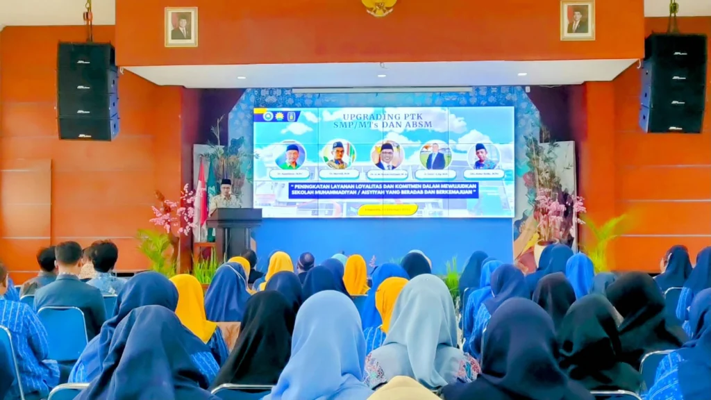 Saat Membuka Upgrading, Ketua PDM Ini Targetkan SPMB 2025 Naik 200%