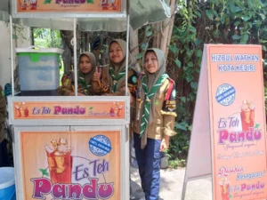 Peluncuran Es Teh Pandu: Inovasi Kwarda HW Kota Kediri di Acara Pelantikan