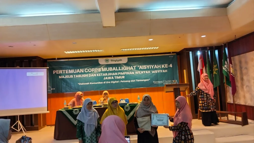 Ketua CMA Kota Blitar Raih Juara 3 di Lomba Kultum Ramadhan PWA Jatim