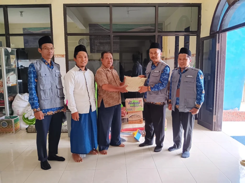 Tim Zakat dan Wakaf Kemenag Kabupaten Kediri Mengunjungi LKSA PAM Gurah Kediri