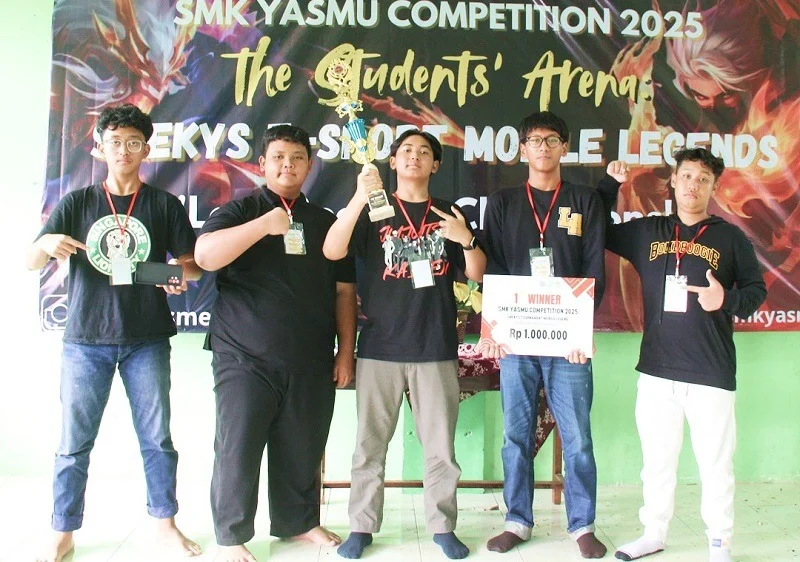 Tim E-Sport Spemdalas Juara 1 Mobile Legend Competititon