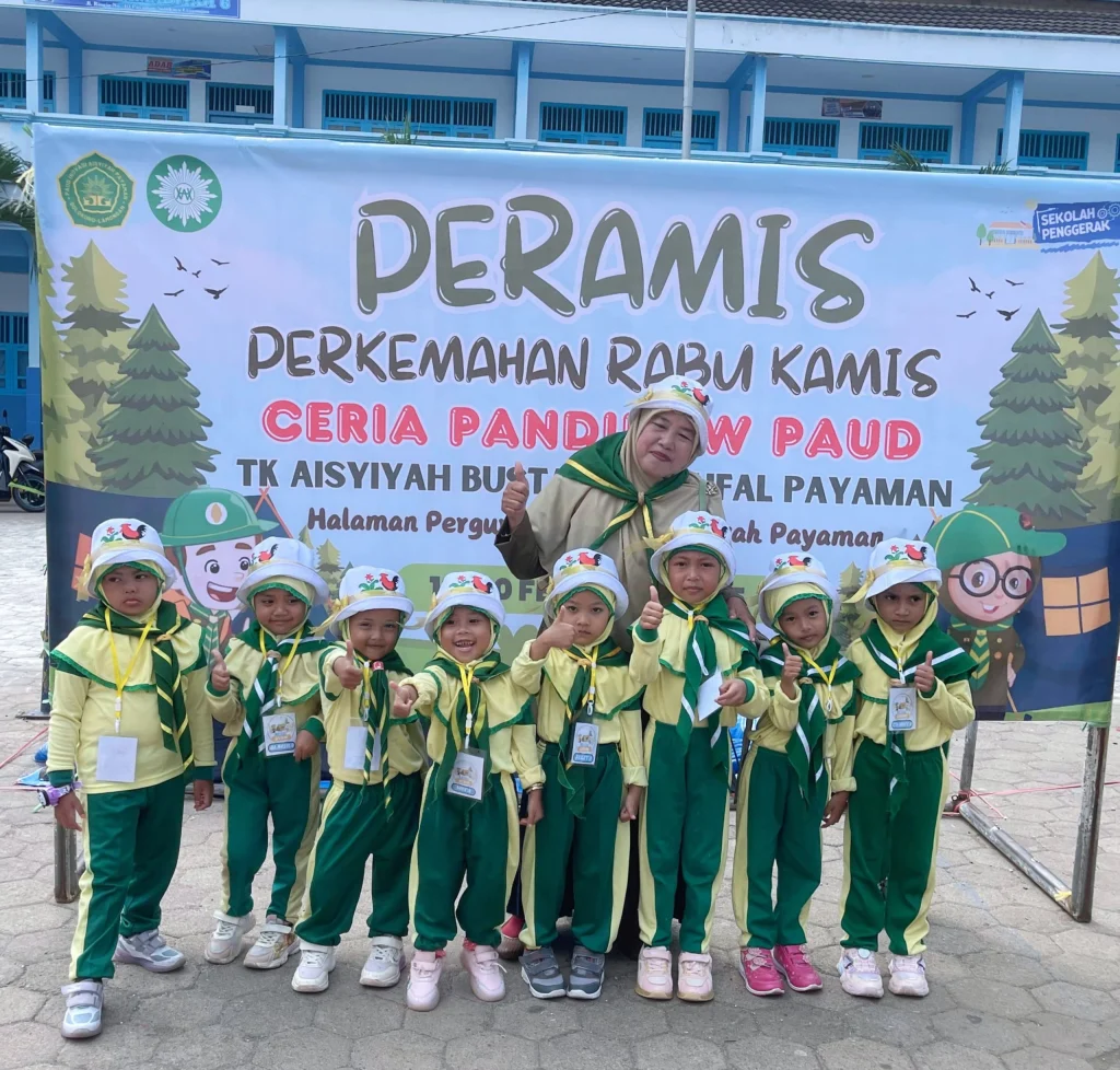 Semangat Kebersamaan di Perkemahan Ceria Pandu Hizbul Wathan dan Aisyiyah Bustanul Athfal