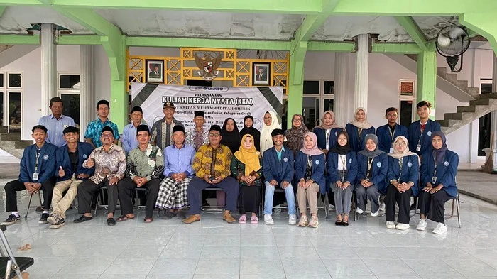 Mahasiswa KKN UMG Kelompok 16 Akhiri Pengabdian di Mojopetung dengan Pesan Haru dan Harapan