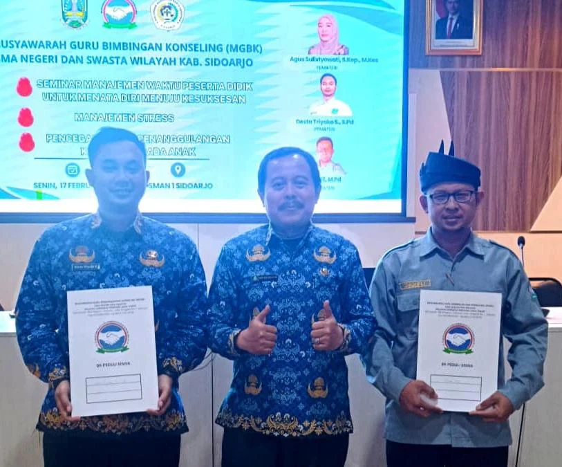 MGBK Sidoarjo Bahas Manajemen Stres Bagi Guru BK dalam Pertemuan Kedua