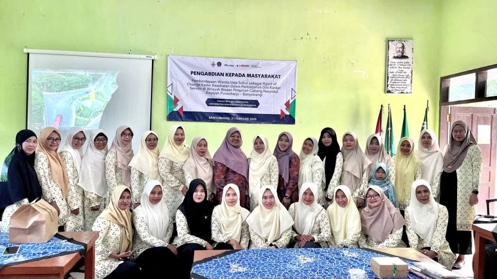 PCNA Purwoharjo Gelar Pemberdayaan Wanita Usia Subur dalam Pencegahan Dini Kanker Serviks