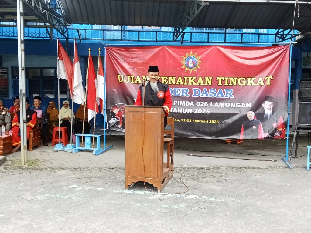 Upacara Pembukaan UKT TS 026 Lamongan, Perkuat Iman dan Perbagus Akhlak