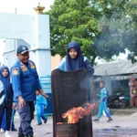 Perguruan Muhammadiyah Kandangsemangkon Selenggarakan Simulasi Pemadam Kebakaran